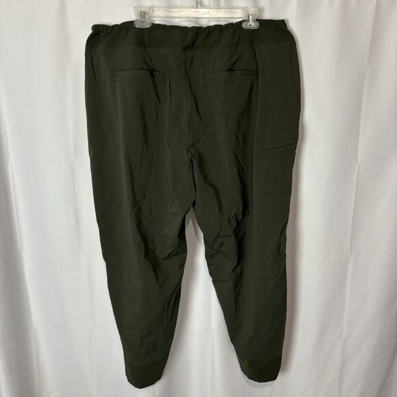 Athleta Trekkie North Jogger Pant Olive Green Size 20 Outdoor Hiking Athleisure - Picture 7 of 9